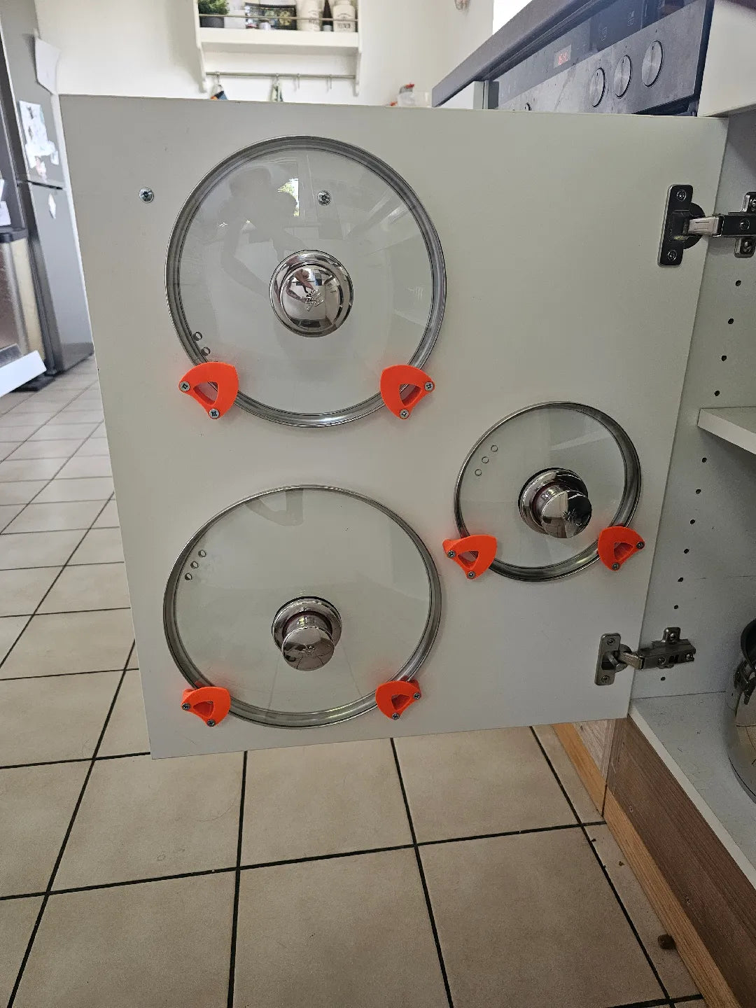 Porte couvercle de cuisine