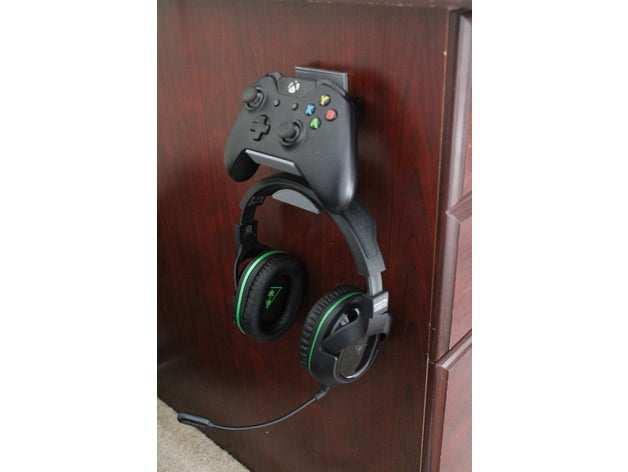 Support manette Xbox avec casque audio