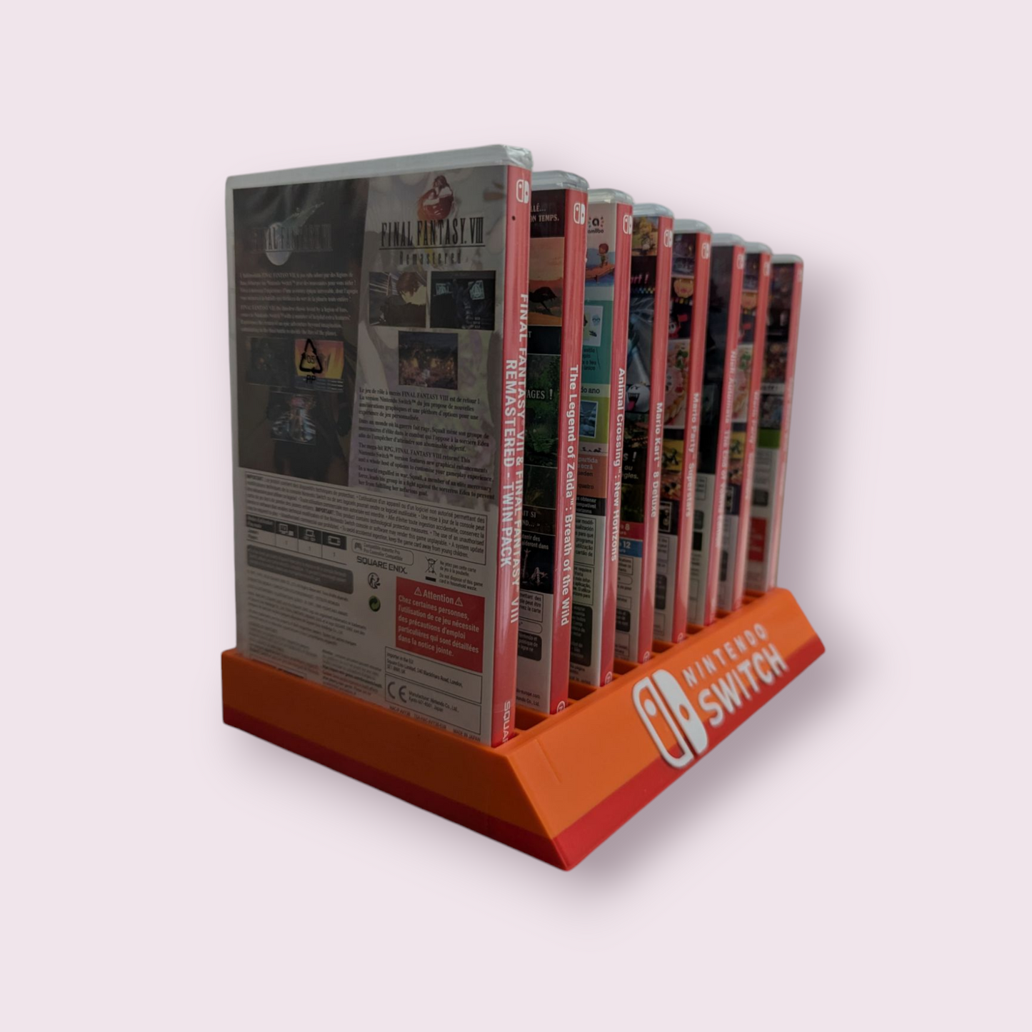 Support pour boite de jeu de Nintendo Switch