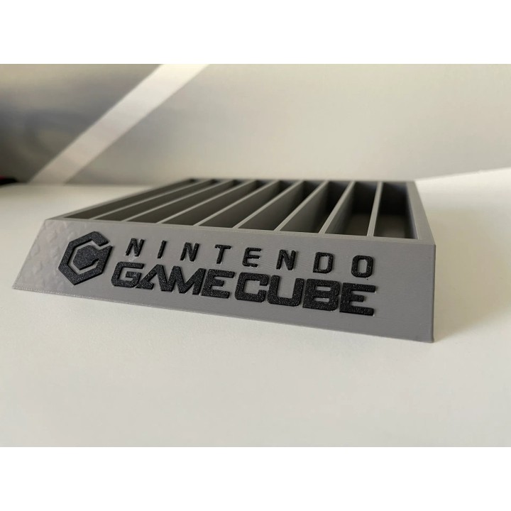 Support pour boite de jeu Gamecube