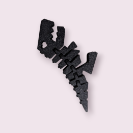 Figurine articulé T-rex cœur