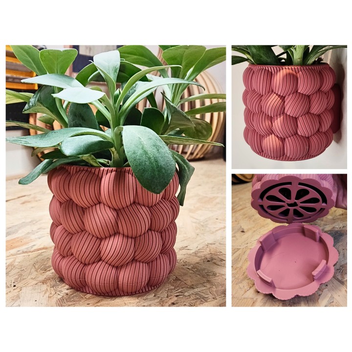 Pot de fleur suspendu Design Bulbe