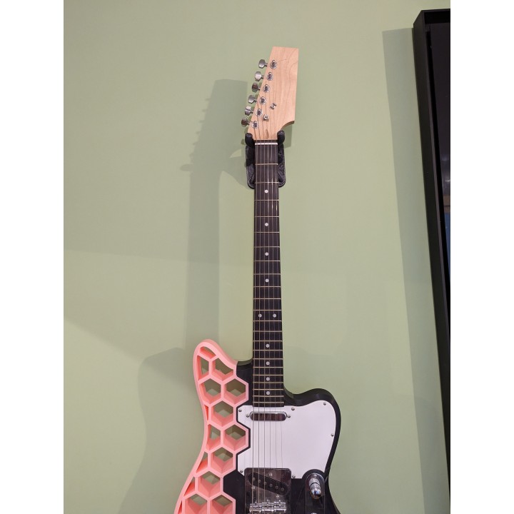 Support mural pour guitare