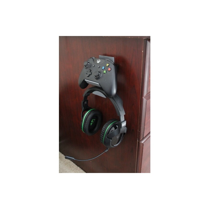 Support manette Xbox avec casque audio