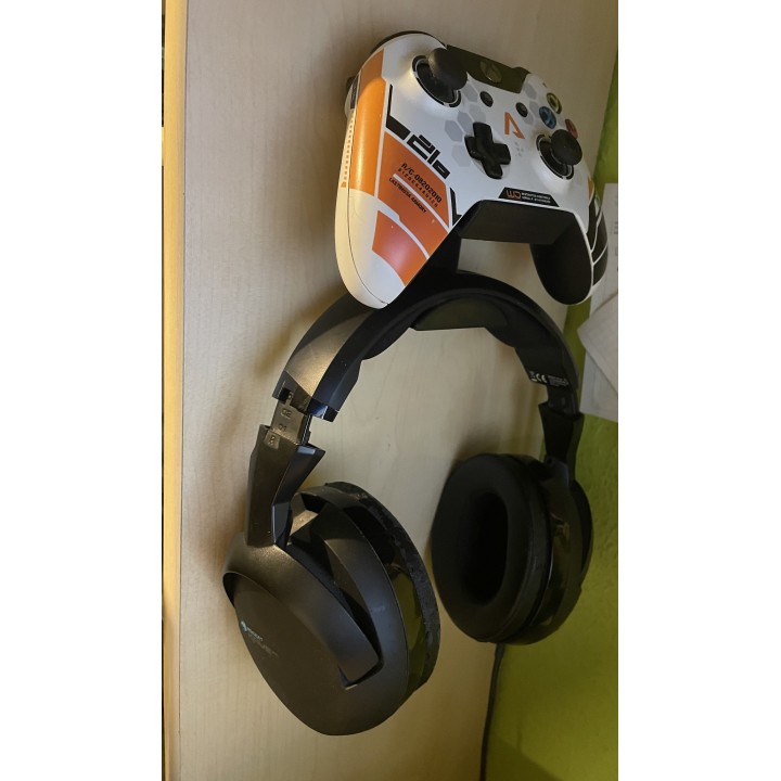 Support manette Xbox avec casque audio