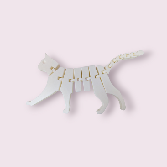 Figurine chat articulé