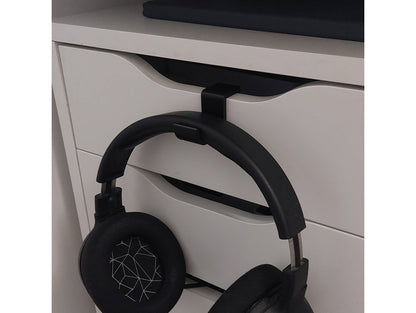 Crochet casque audio pour tiroir meuble IKEA Alex